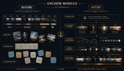 anchor module before after